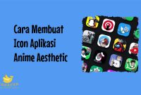 Icon Aplikasi Anime Aesthetic