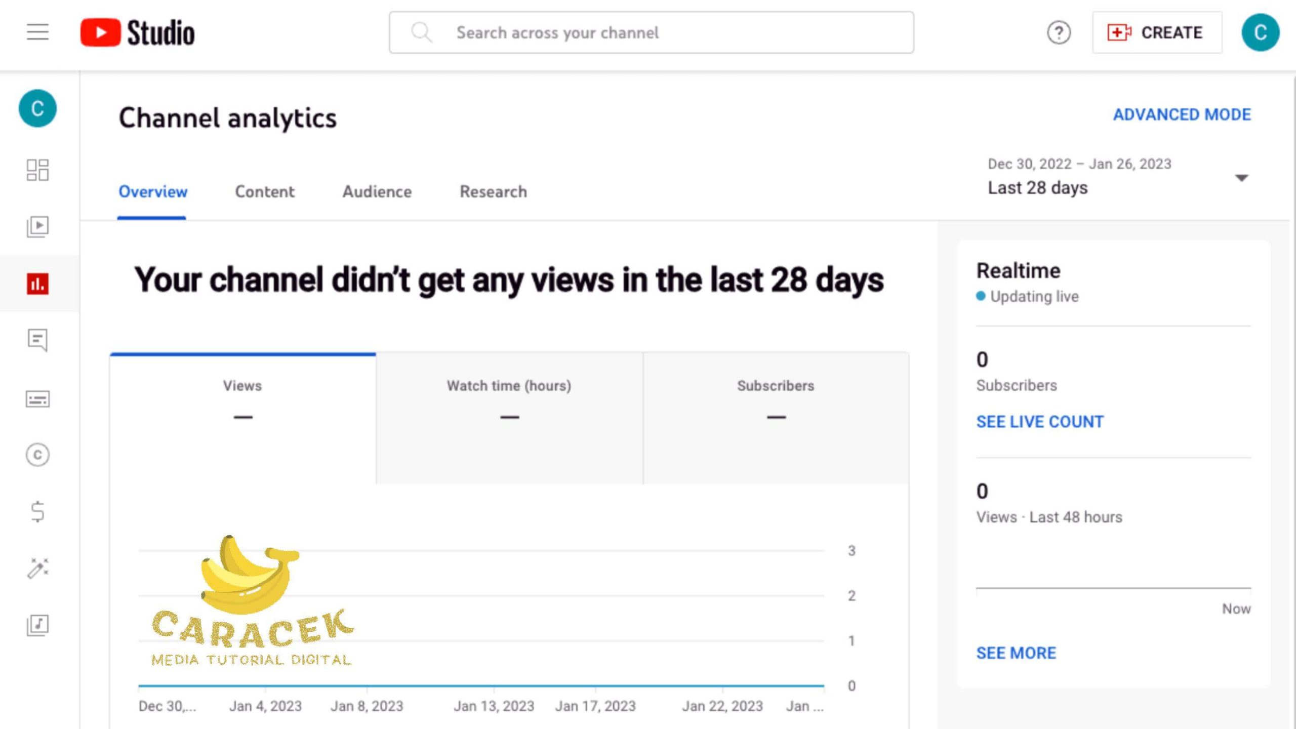 Cara Melihat Analytics Youtube