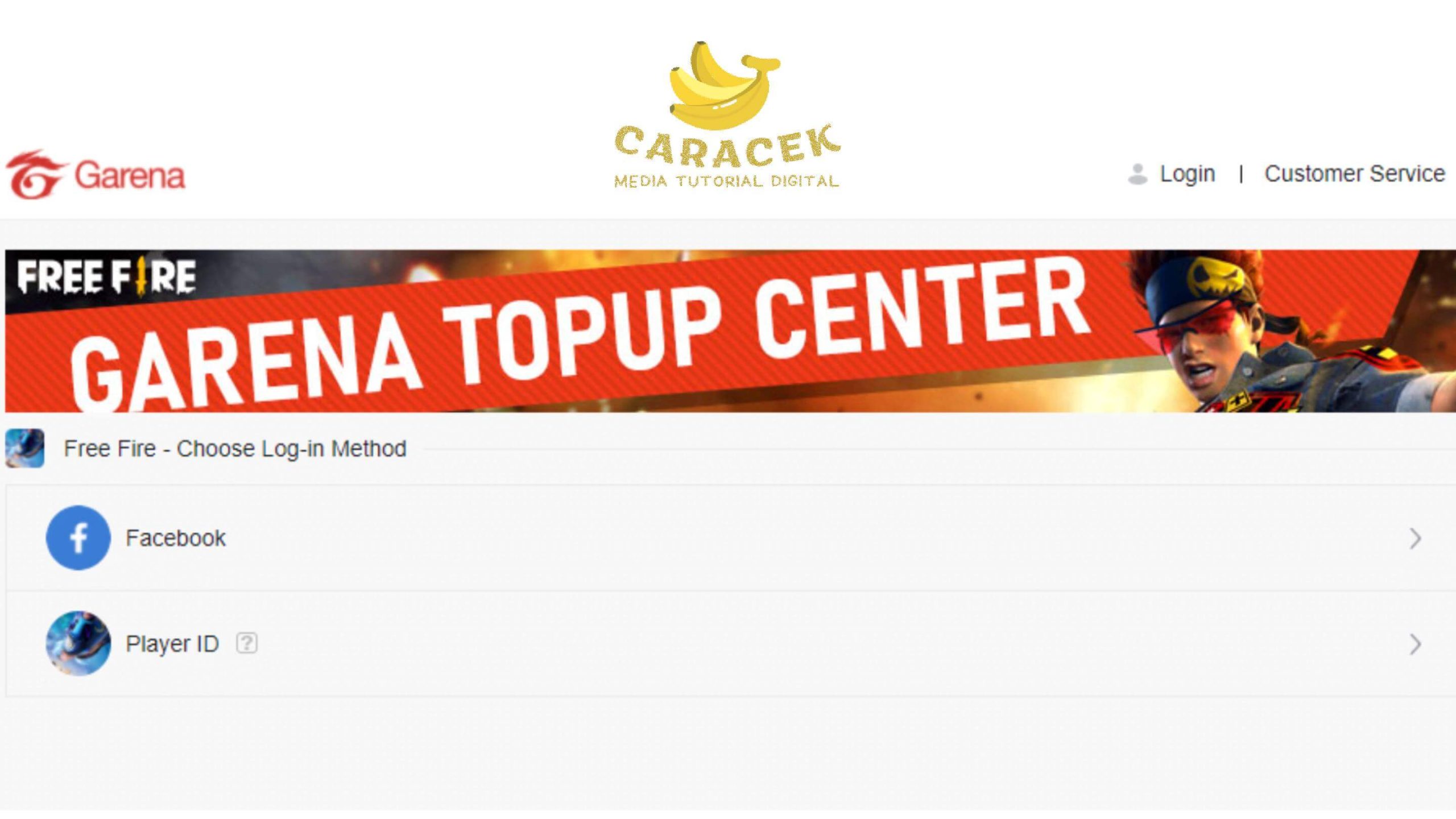 Garena Topup Center