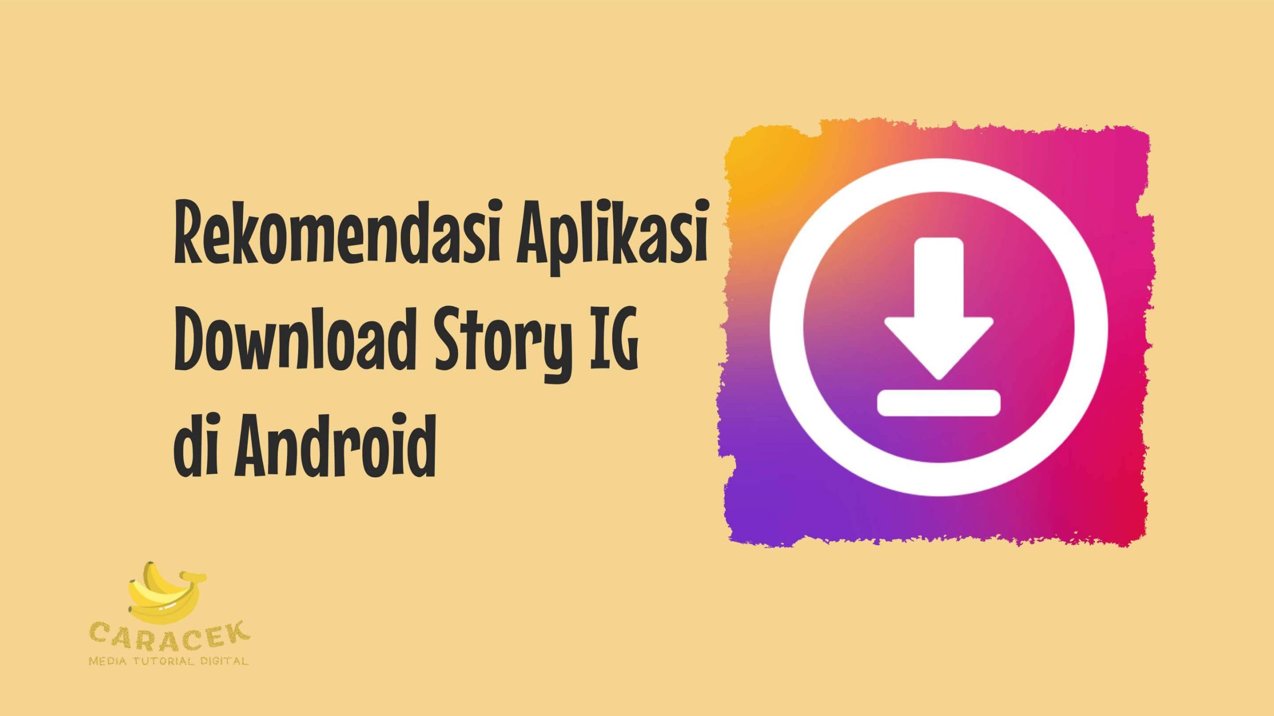 Aplikasi Download Story IG