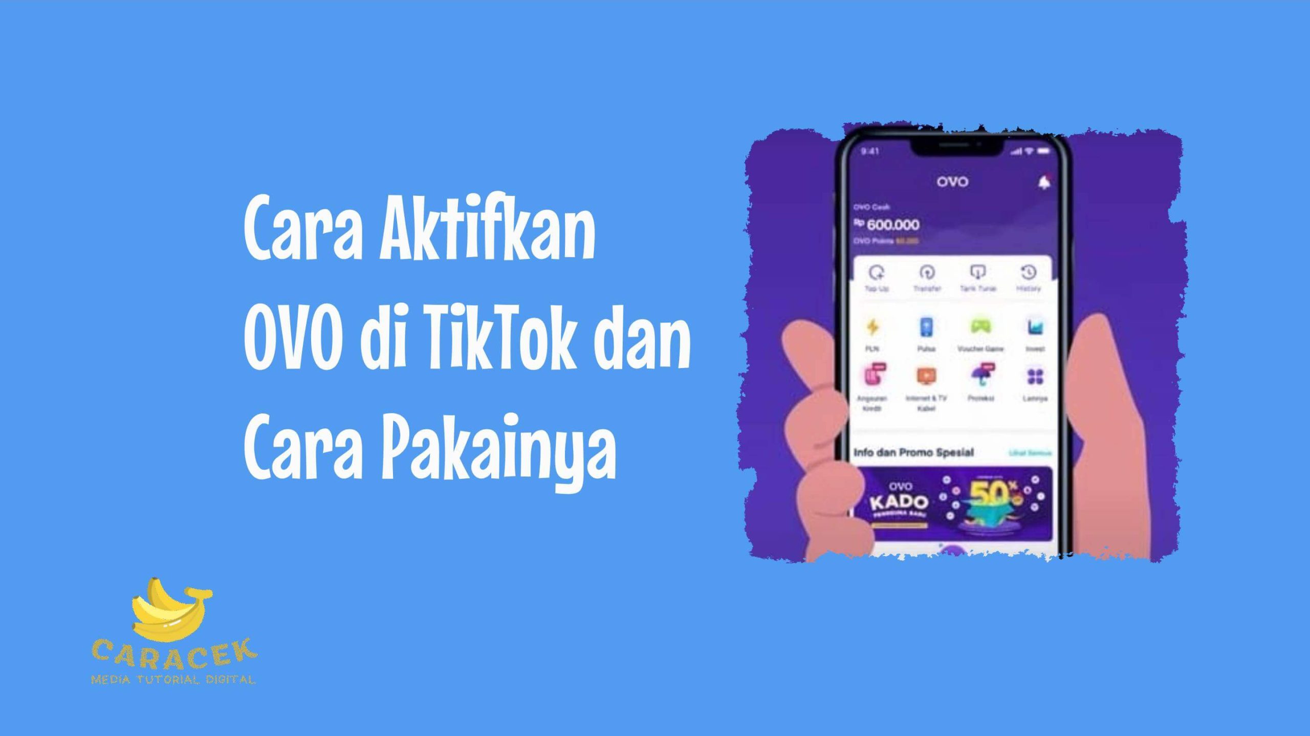 Cara Aktifkan OVO di TikTok