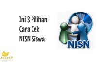 Cara Cek NISN Siswa