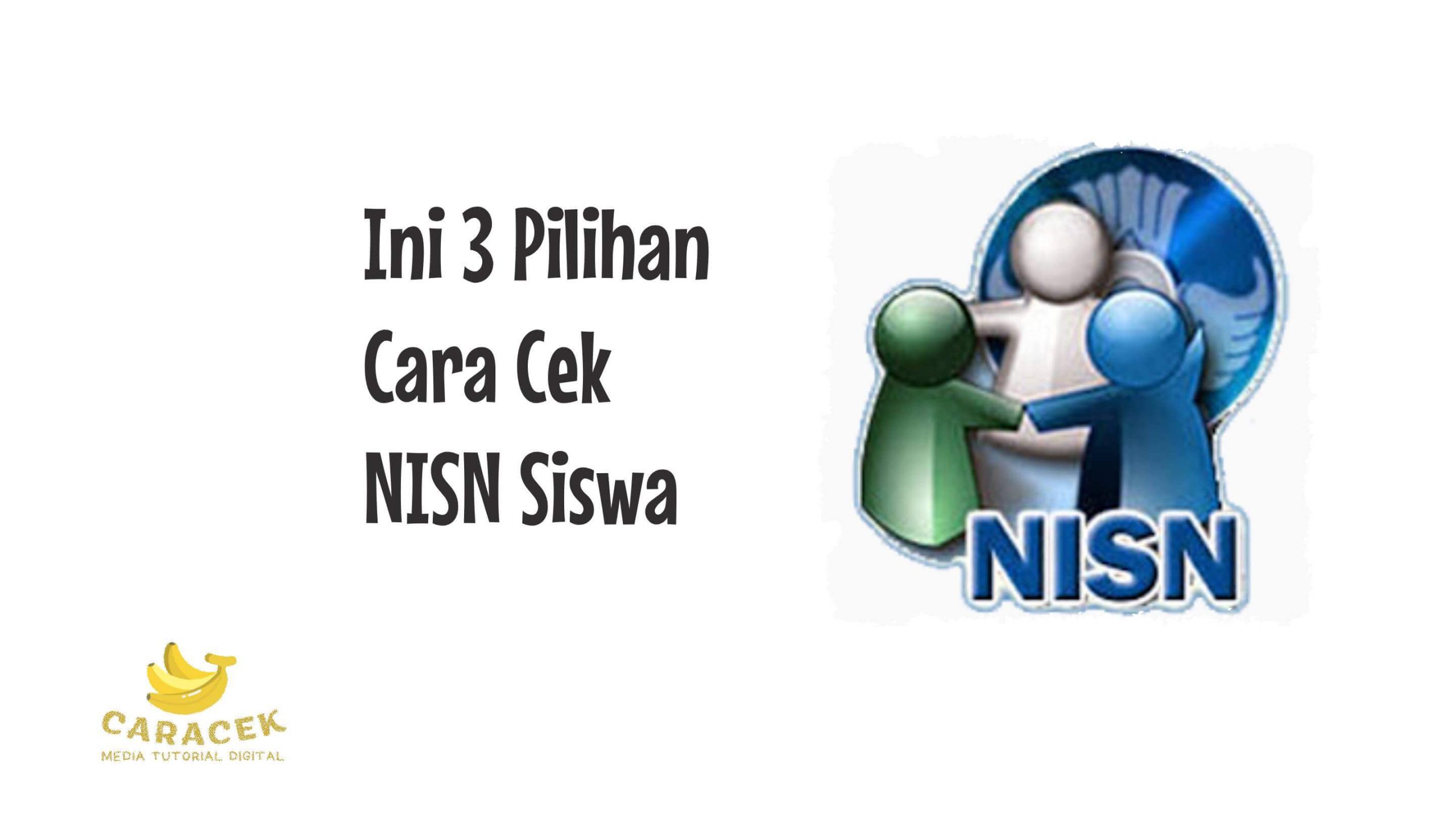 Cara Cek NISN Siswa