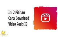 Cara Download Video Reels IG