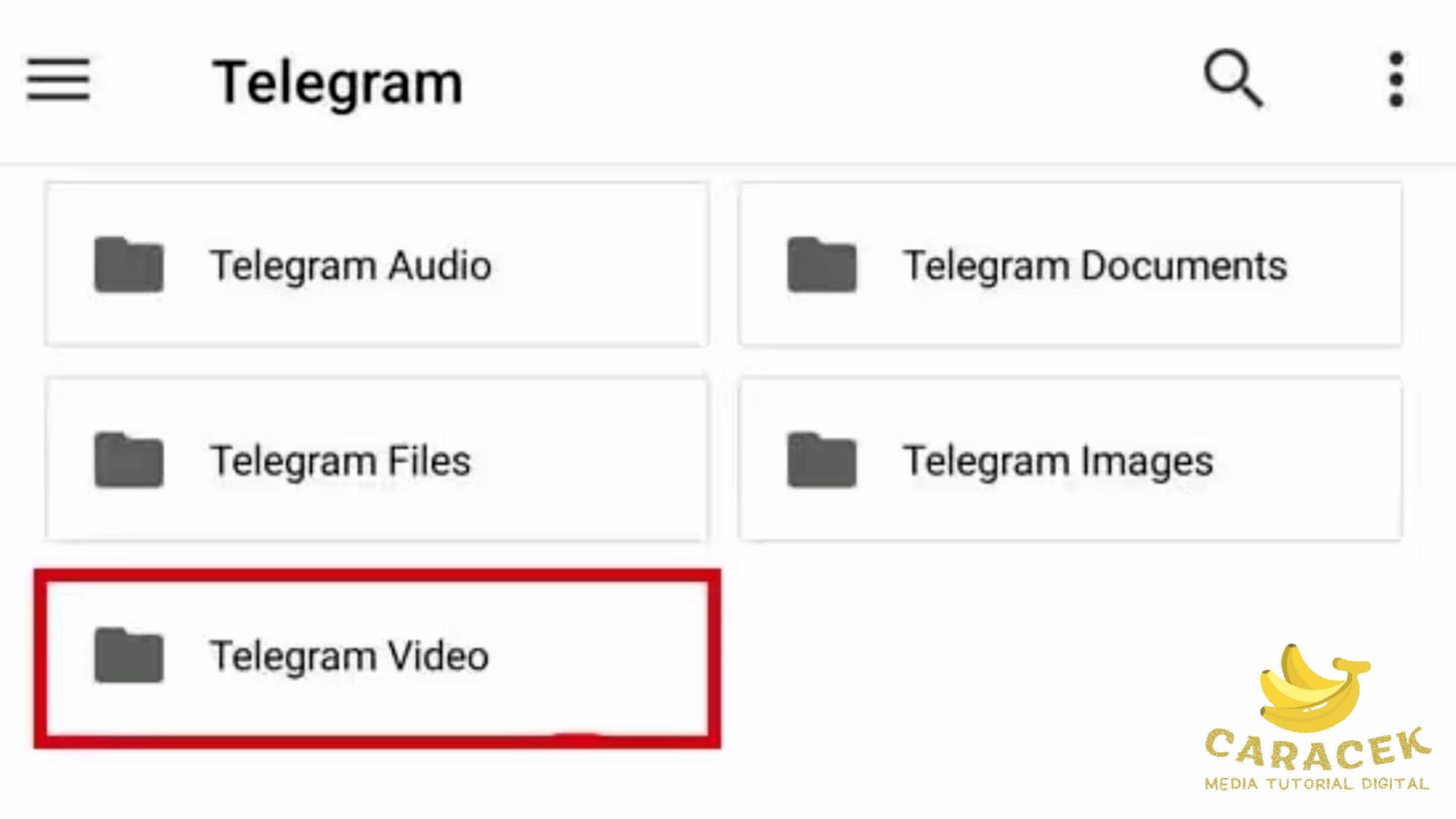 Cara Melihat Video yang Sudah Didownload di Telegram