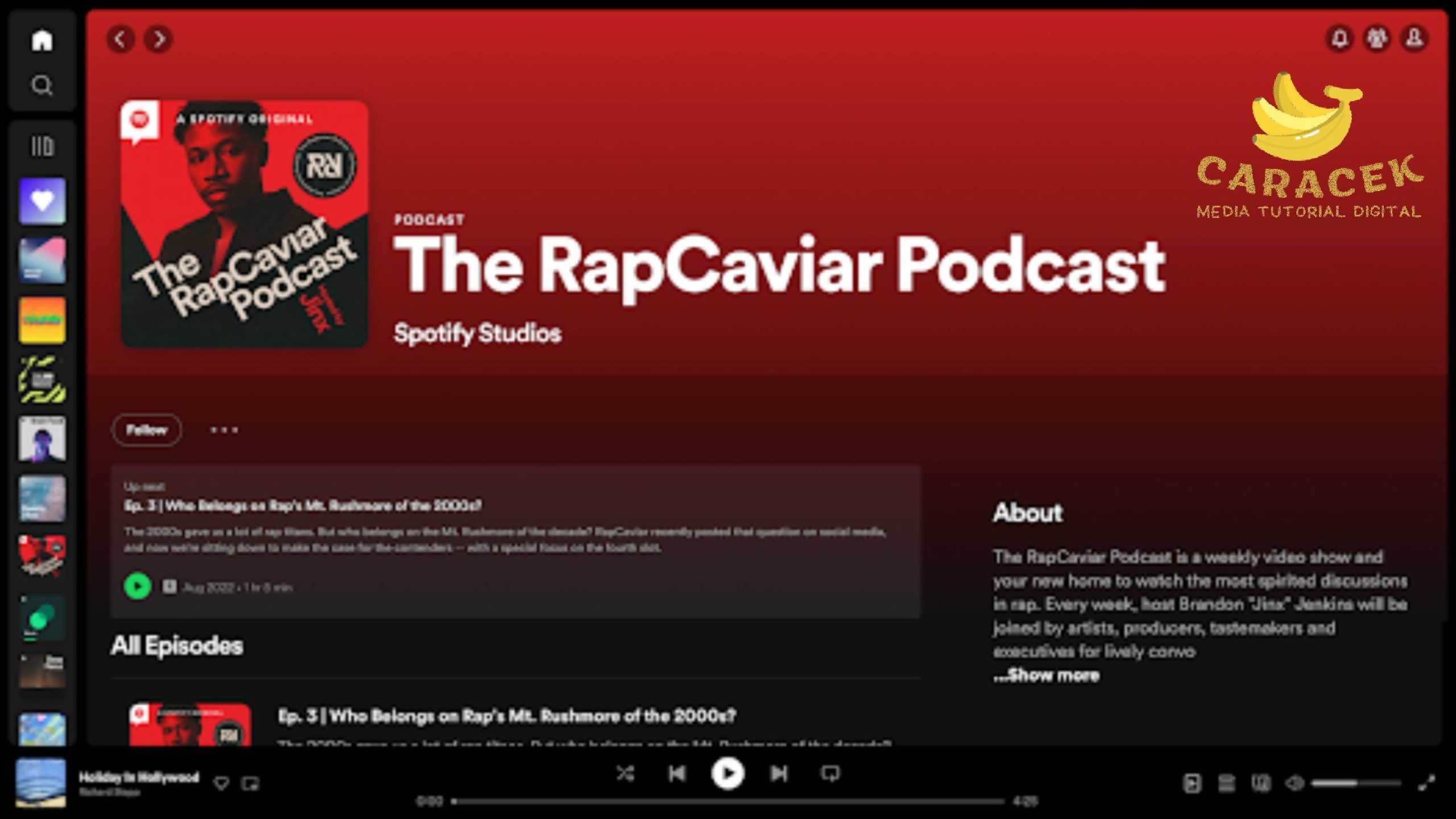 Cara Membuat Podcast di Spotify