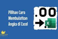 Cara Membulatkan Angka di Excel