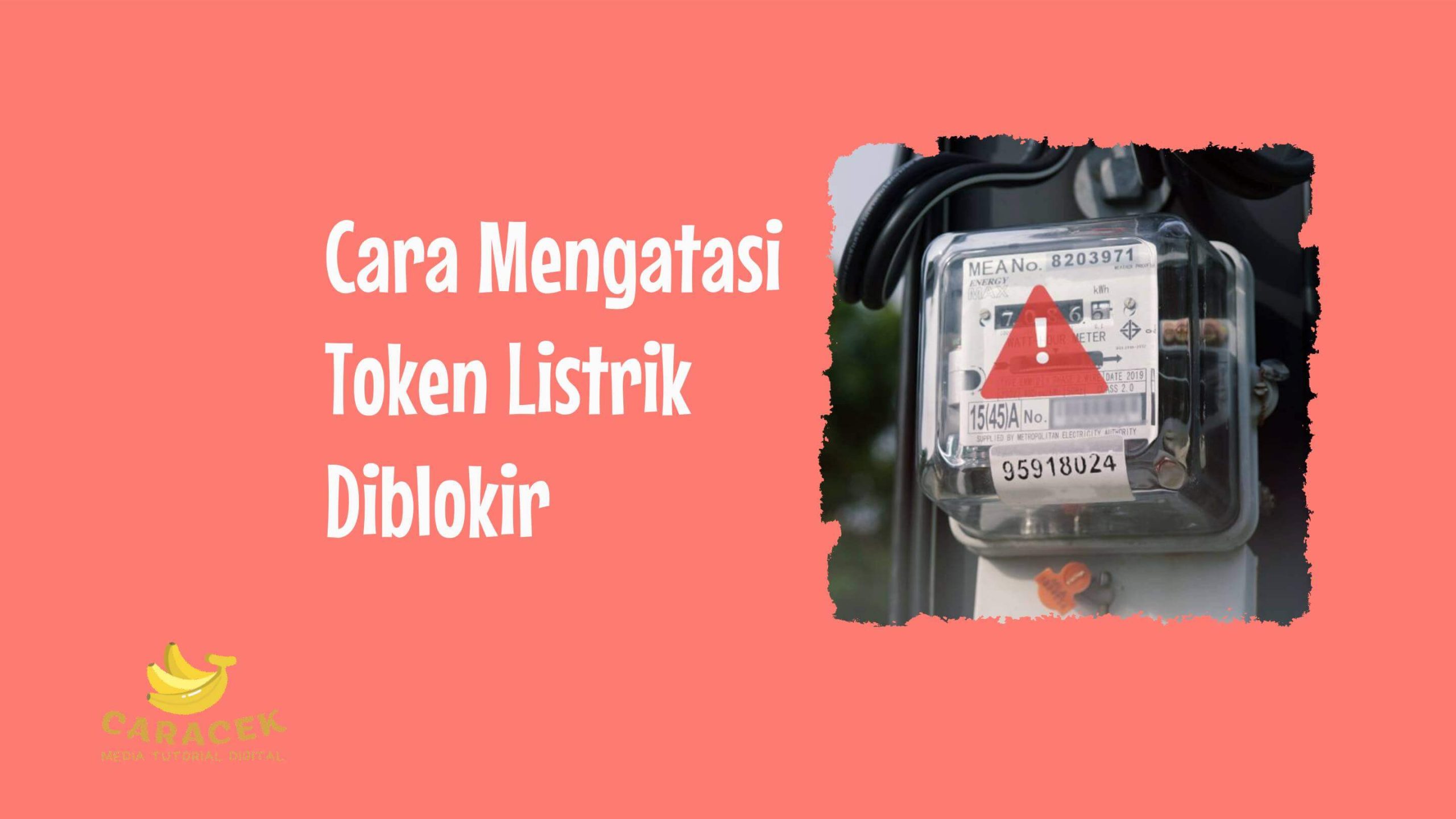 Cara Mengatasi Token Listrik Diblokir