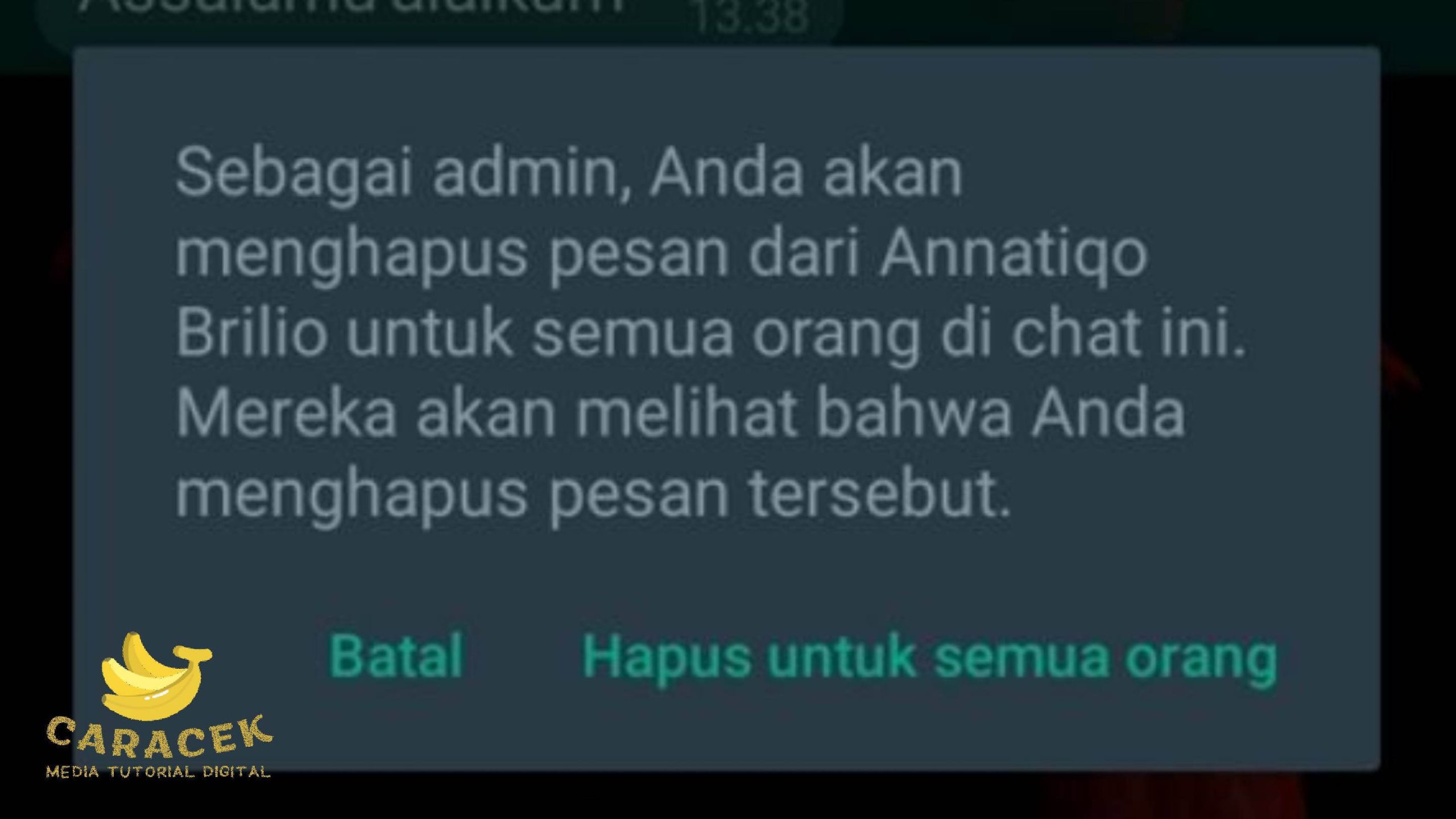 Cara Menghapus Grup WA