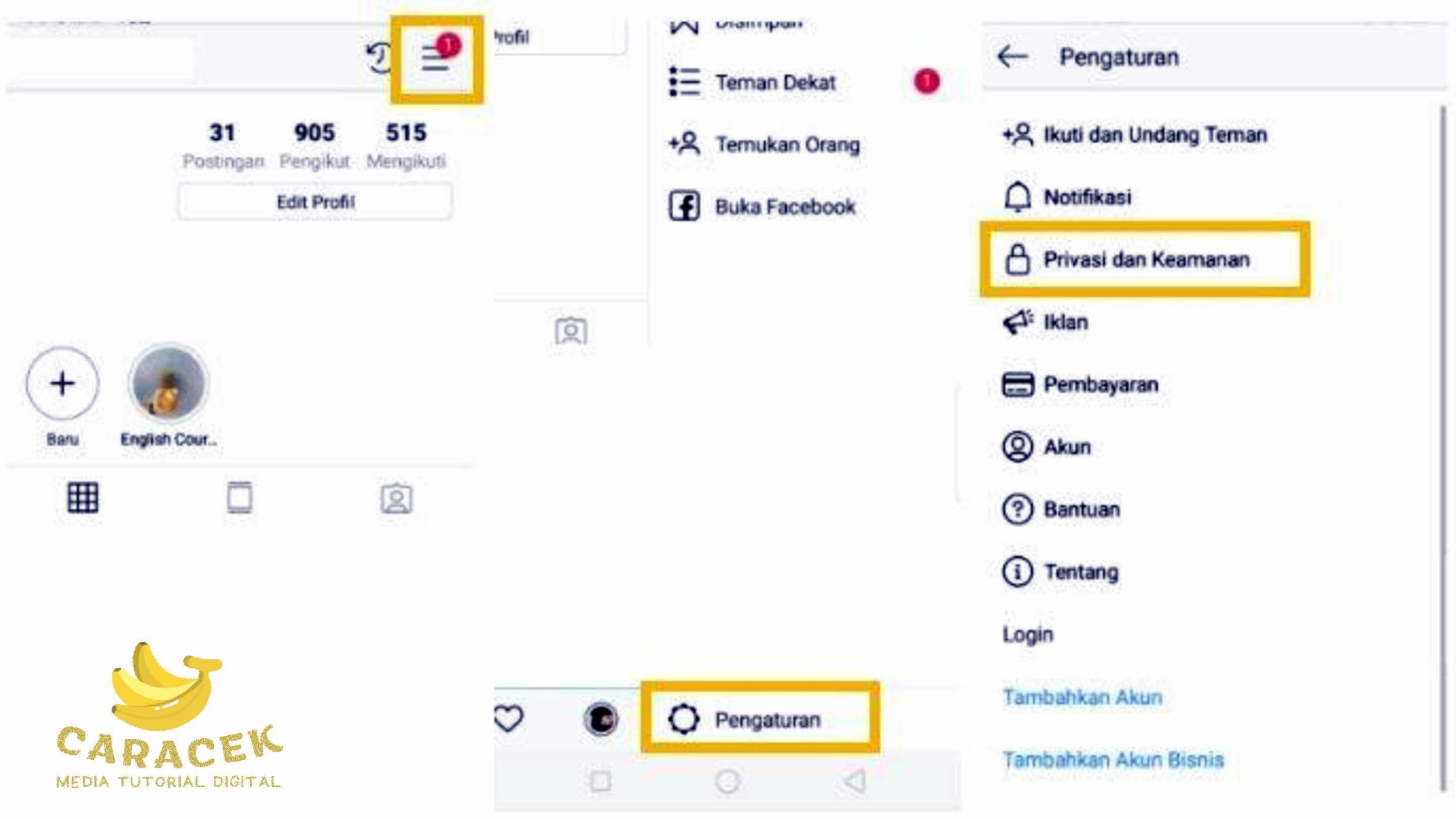 Cara Mengatur Privasi Story di Instagram