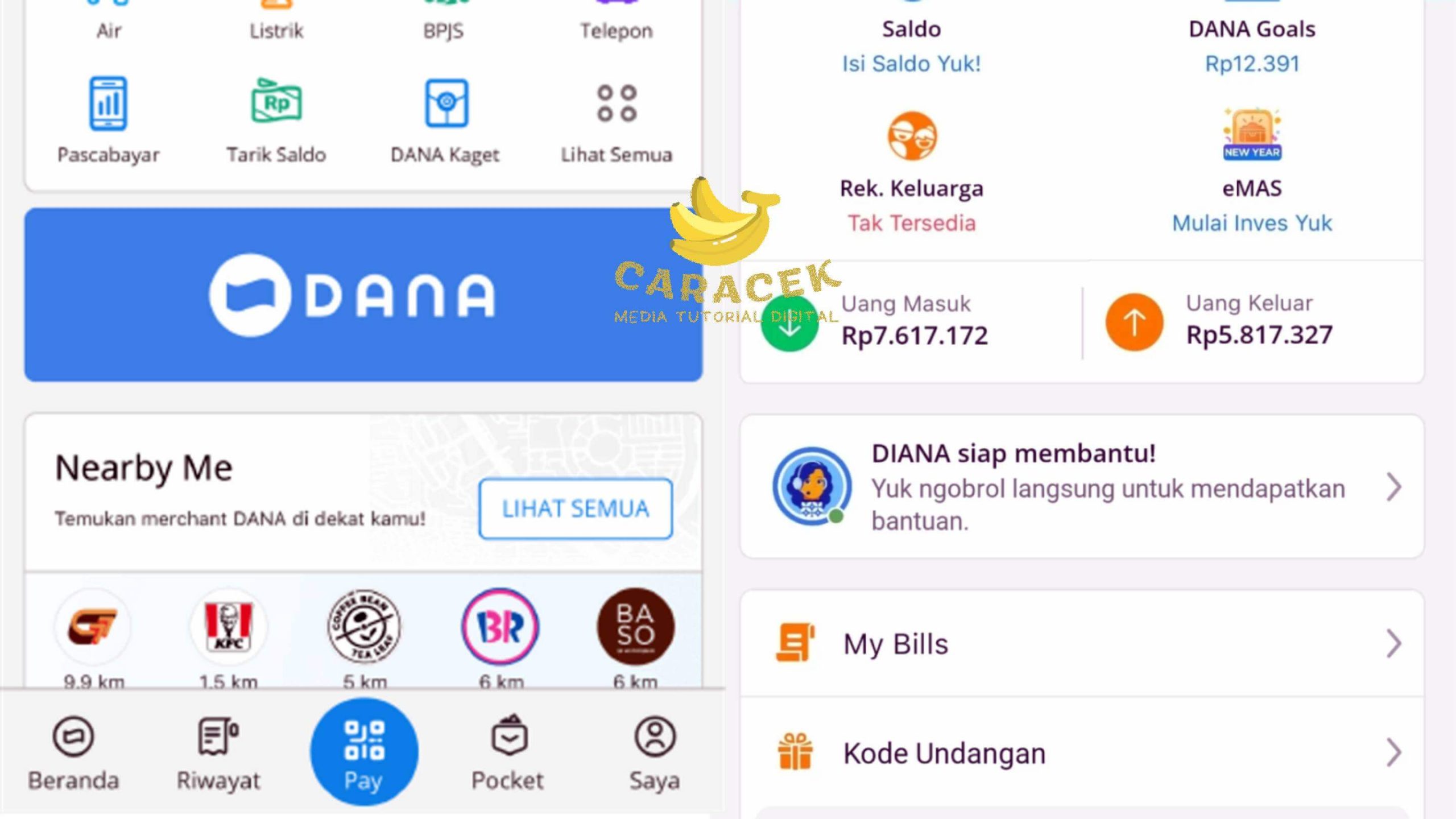 Kode Undangan DANA