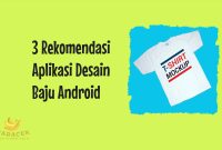 Aplikasi Desain Baju Android