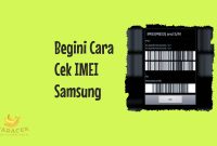 Cara Cek IMEI Samsung