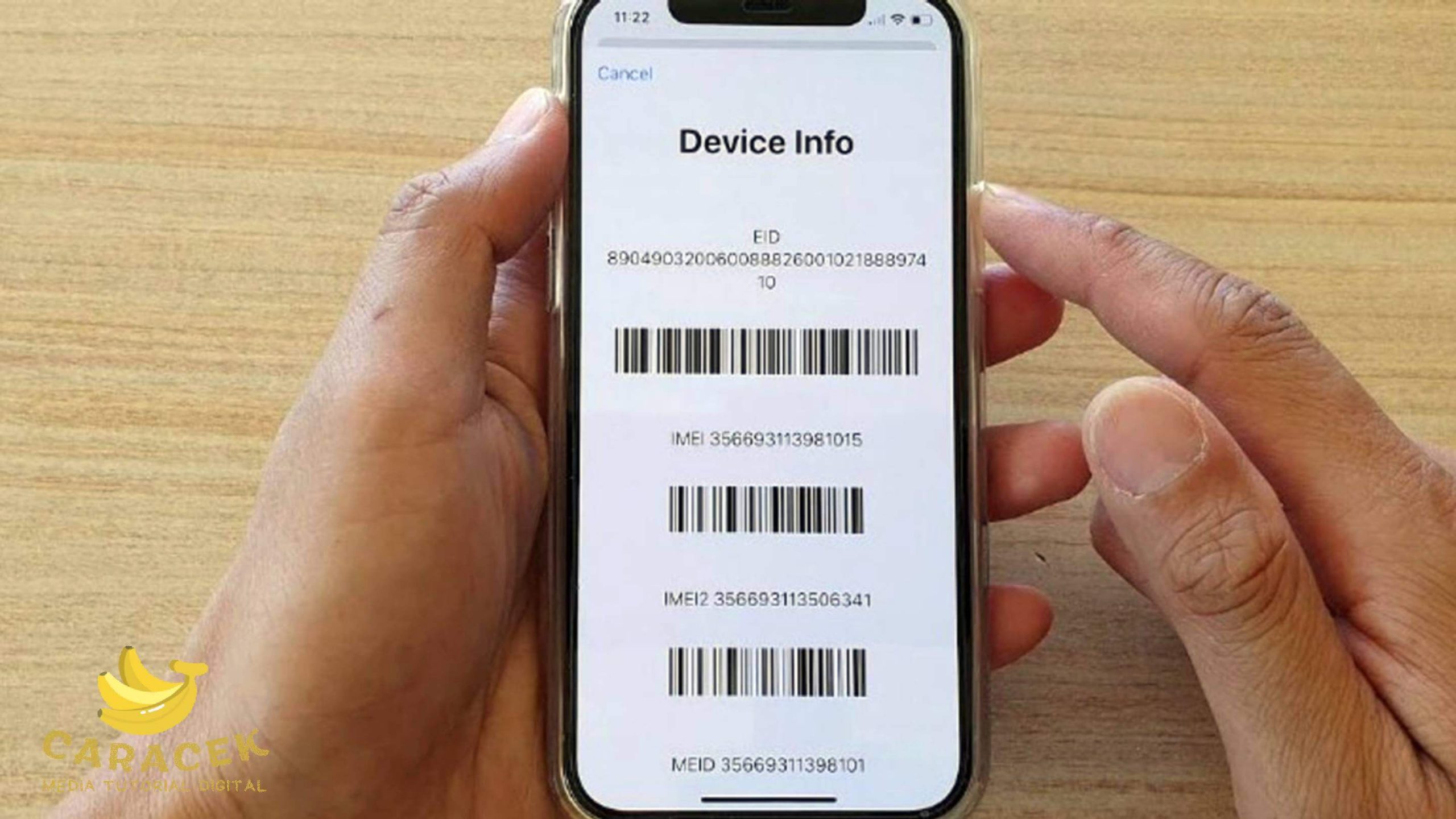 Cara Cek IMEI iPhone