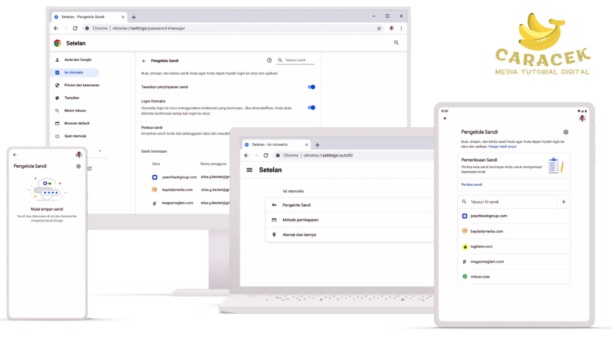 Cara Melihat Password di Google Chrome