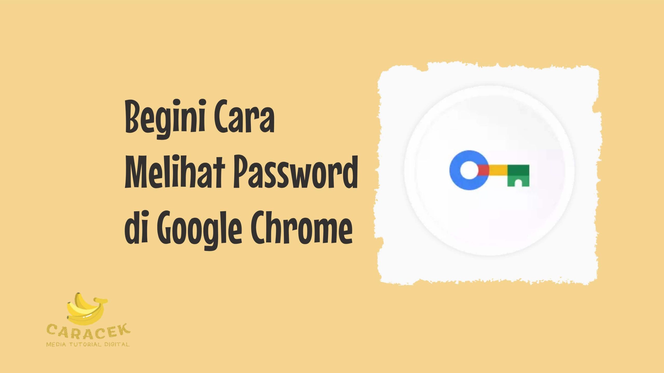 Cara Melihat Password di Google Chrome