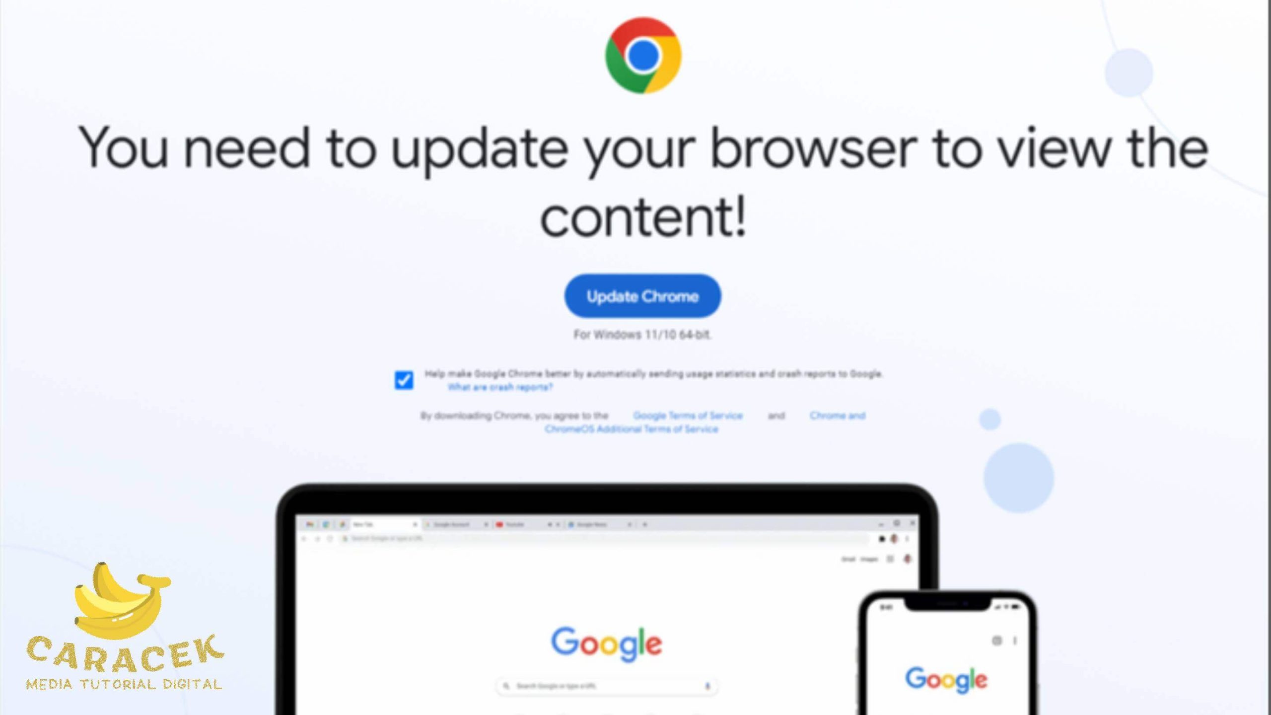 Cara Update Google Chrome