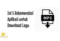 Aplikasi untuk Download Lagu