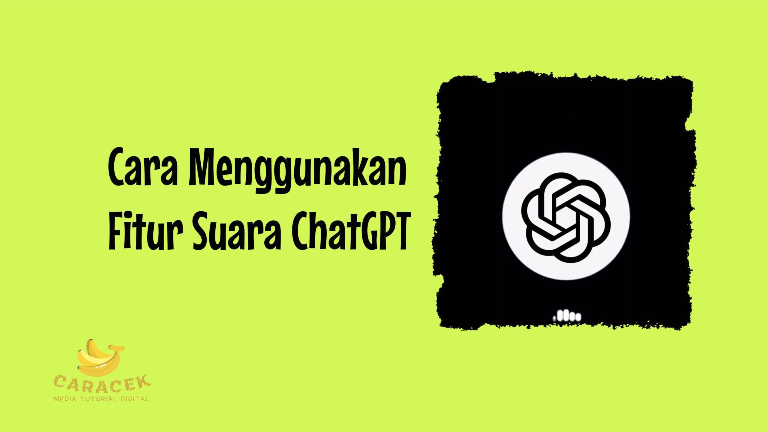 Cara Menggunakan Fitur Suara ChatGPT