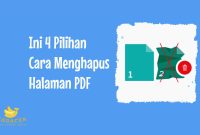 Cara Menghapus Halaman PDF