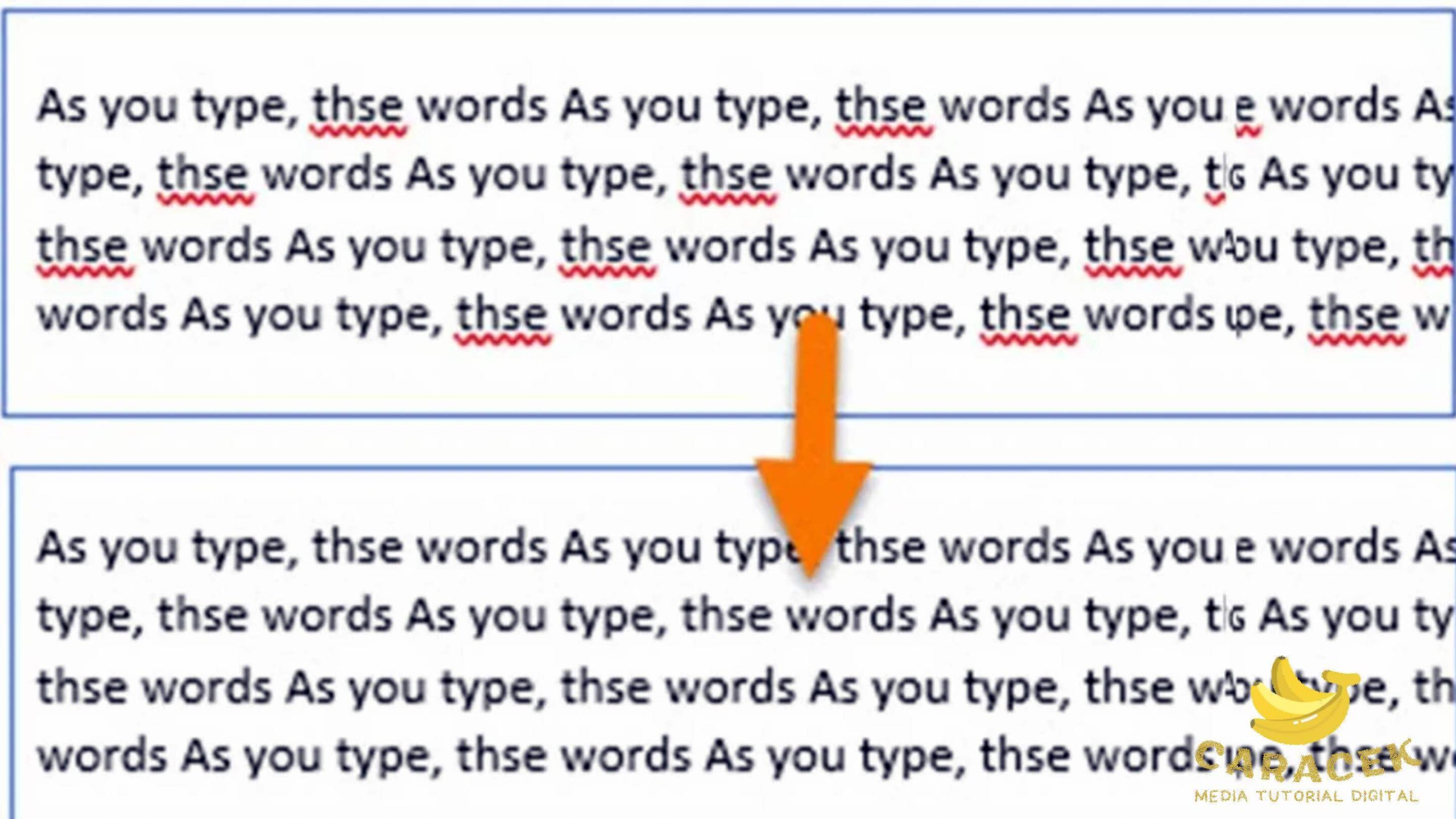 Cara Menghilangkan Garis Merah di Word