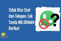 Tanda WA Diblokir