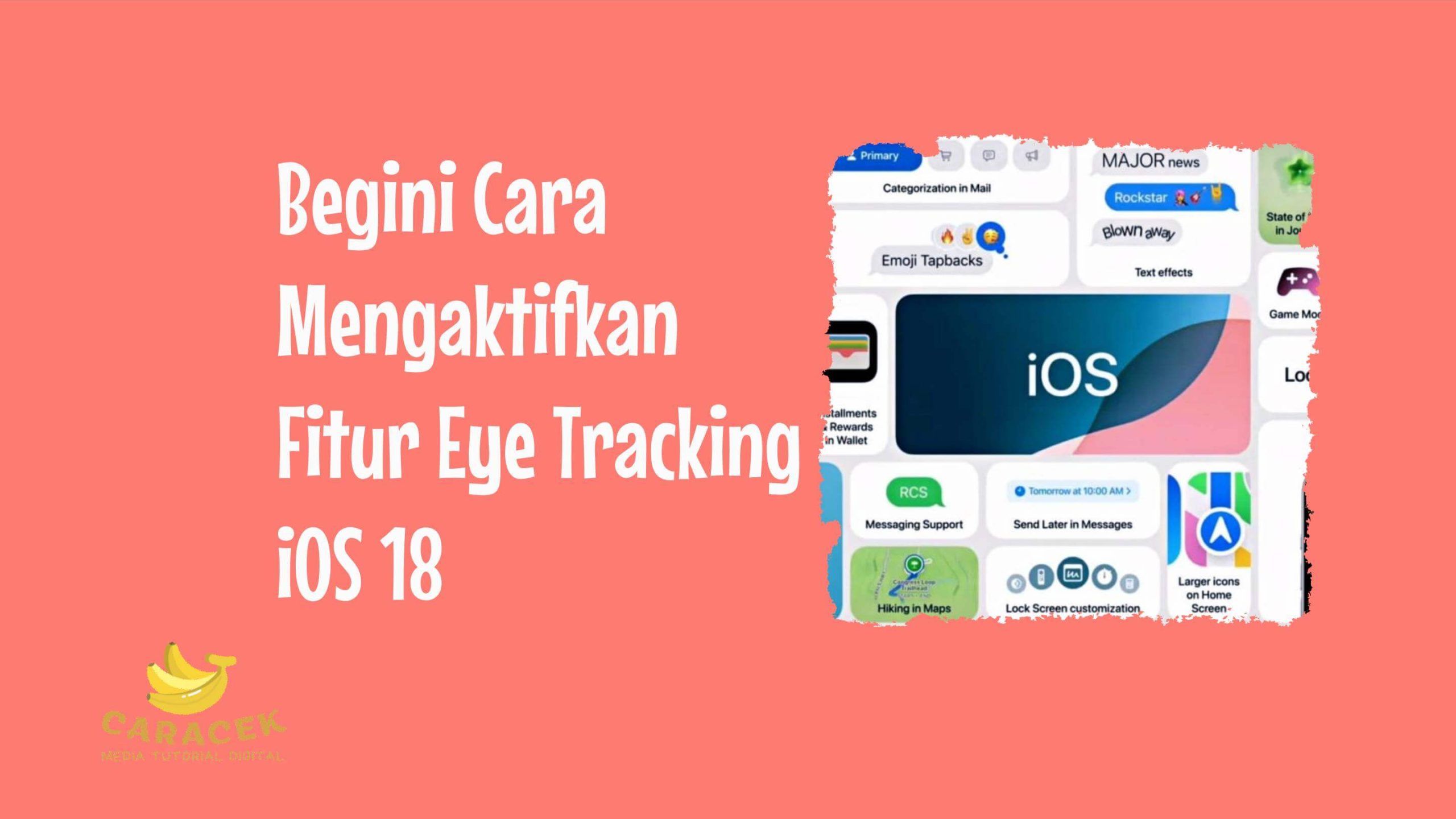 Cara Mengaktifkan Fitur Eye Tracking iOS 18