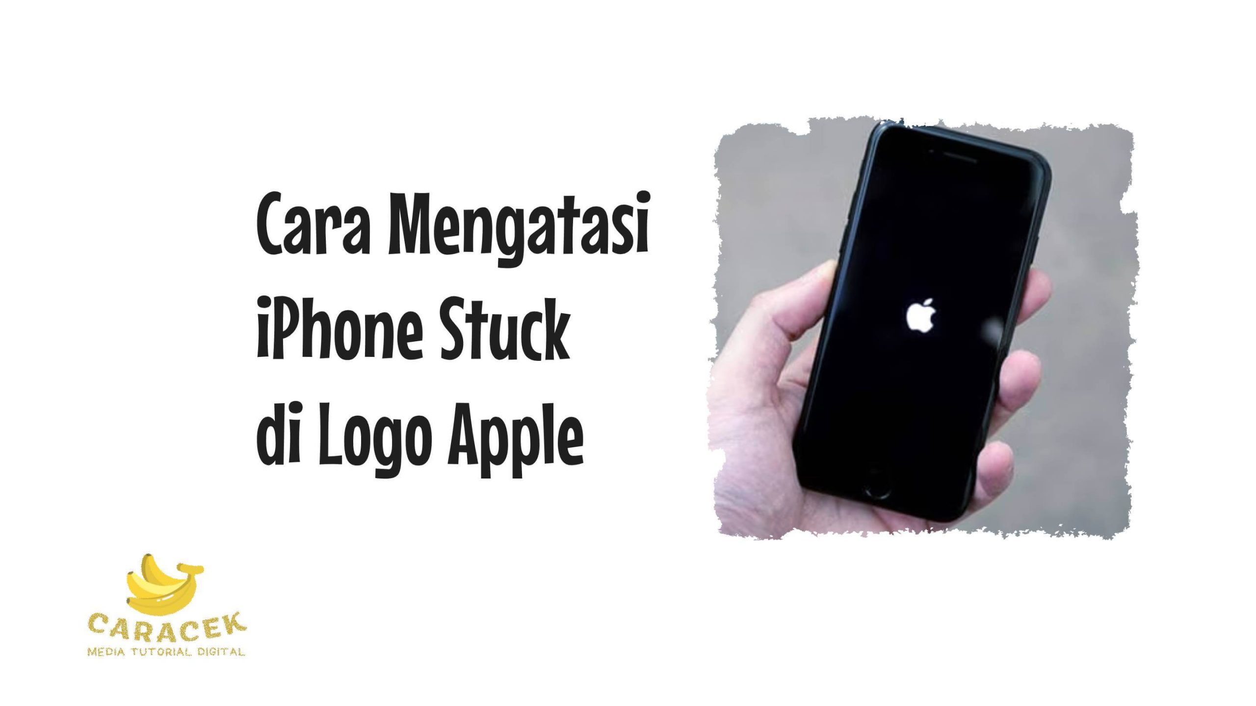 Cara Mengatasi iPhone Stuck di Logo Apple