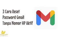 Cara Reset Password Gmail Tanpa Nomor HP Aktif