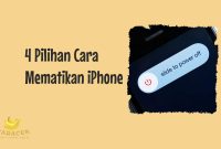 Cara Mematikan iPhone