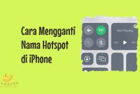 Cara Mengganti Nama Hotspot di iPhone