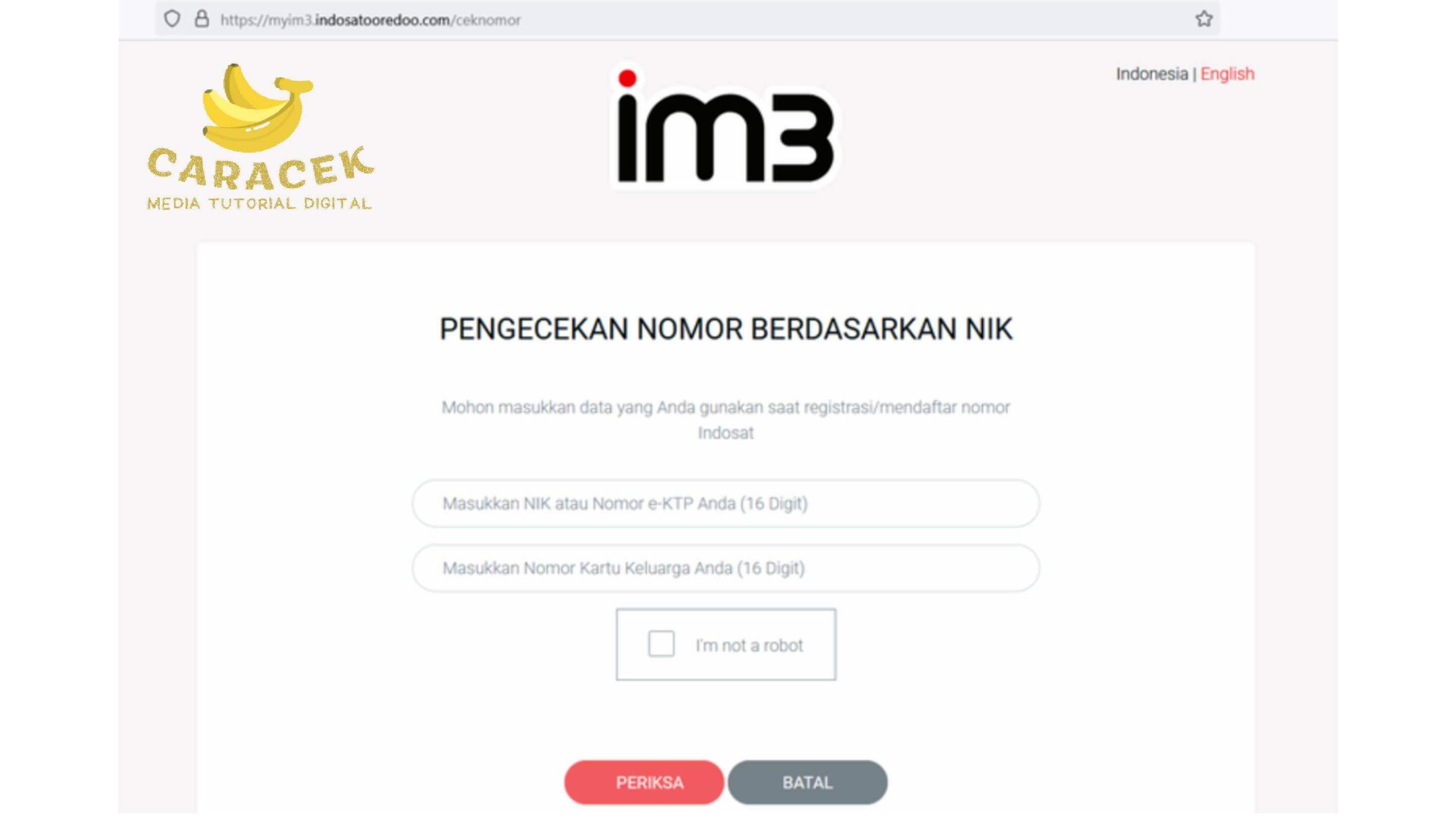 Cek Nomor Indosat Sendiri