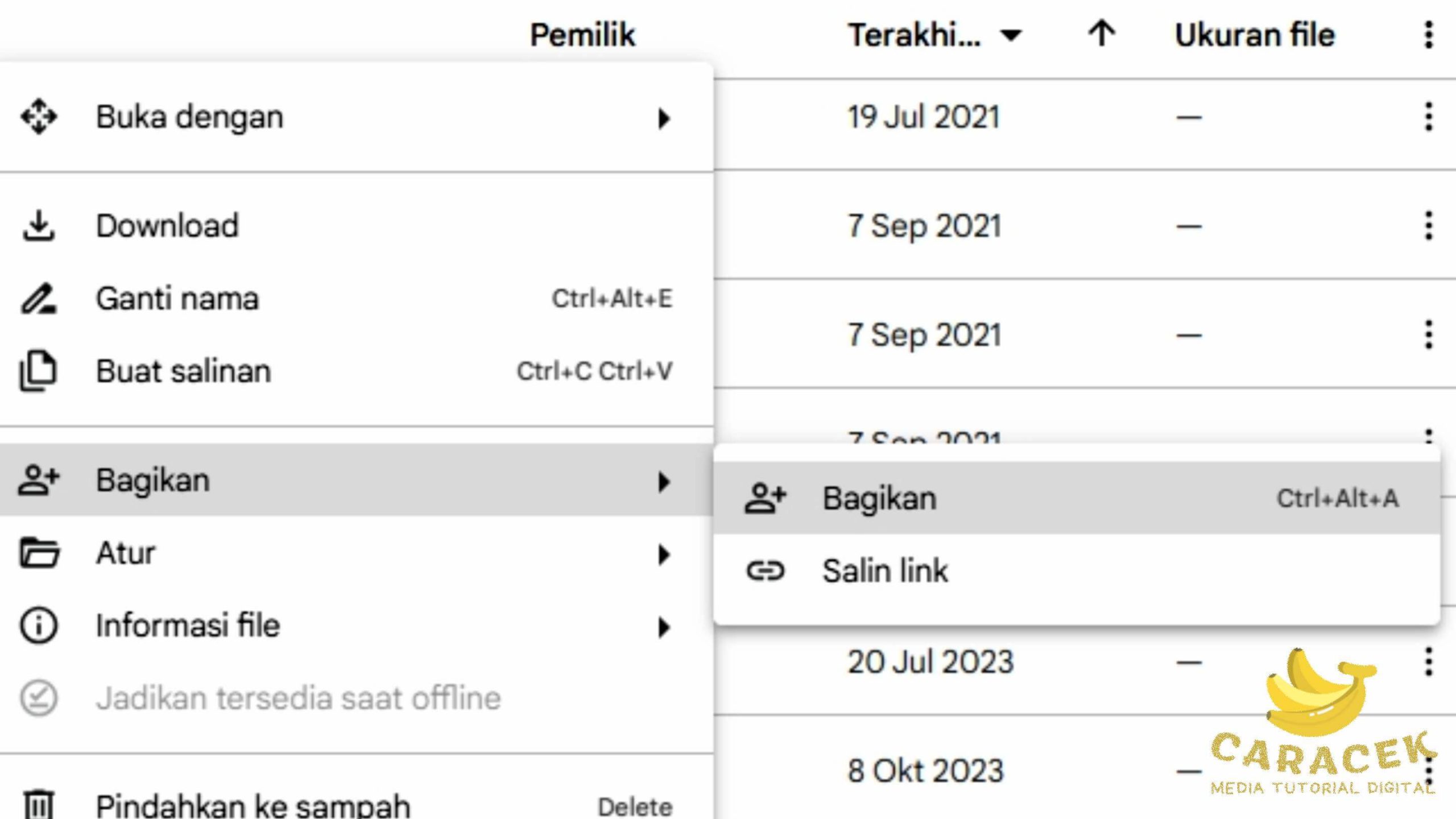 Cara Membuat Link Google Drive