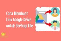 Cara Membuat Link Google Drive